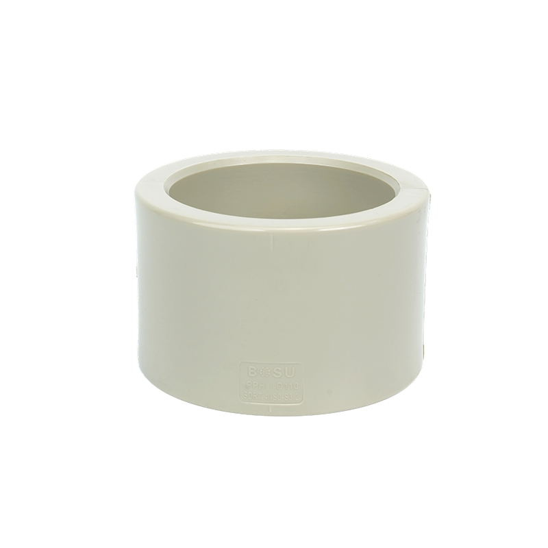 β--PPH Plain Finis Thermo-fusion Socket Pipe Fittings 1.6MPa