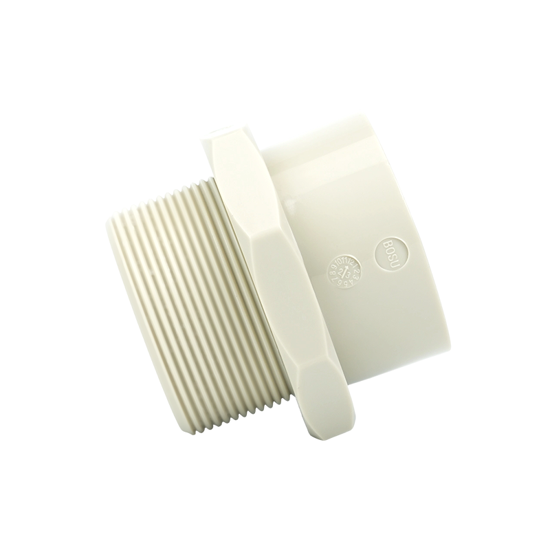 β-PPH Externi Thread Brevis Butt-Weld Fitting