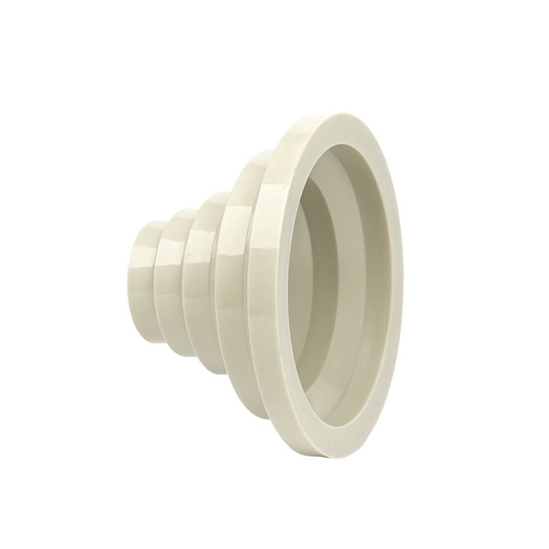 β-PPH Barb Rectum Reducing Short Butt-Weld Fitting